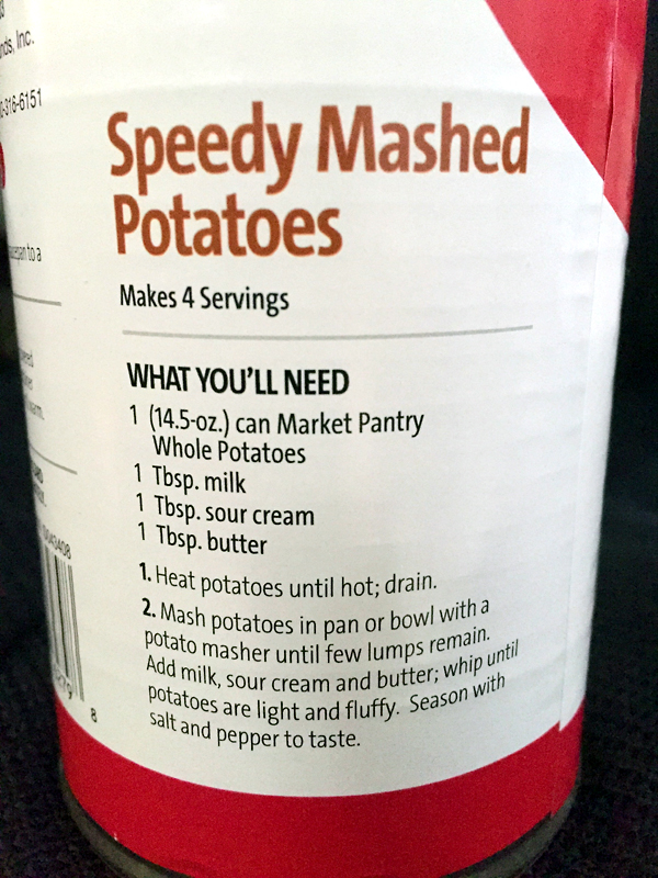 Canned Whole Potatoes
